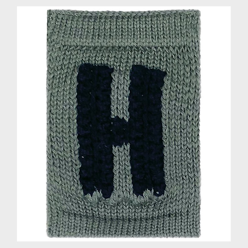 Smallstuff Strikket Bogstav - H - Bl� Alfabet