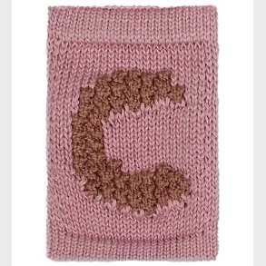 Smallstuff Strikket Bogstav - C - Rosa Alfabet