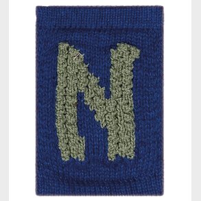 Smallstuff Strikket Bogstav - N - Bl� Alfabet