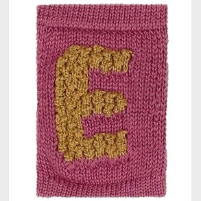 Smallstuff Strikket Bogstav - E - Rosa Alfabet