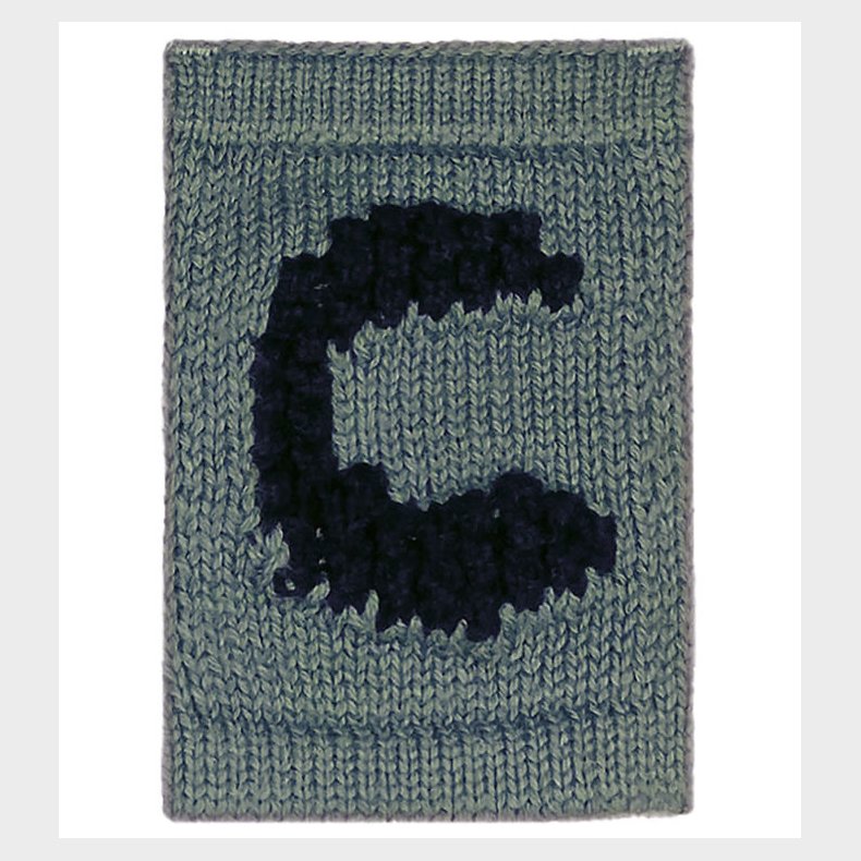 Smallstuff Strikket Bogstav - C - Bl� Alfabet