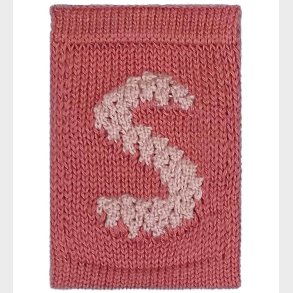 Smallstuff Strikket Bogstav - S - Rosa Alfabet