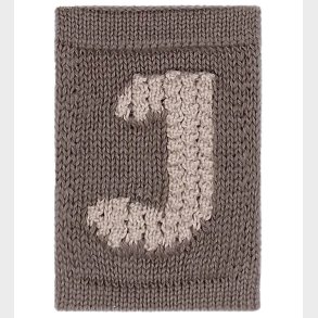 Smallstuff Strikket Bogstav - J - Natur Alfabet