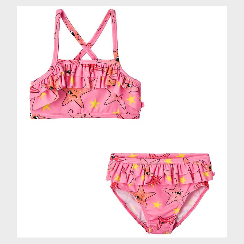 Smfolk Bikini - UV50+ - Bubblegum m. Sstjerner
