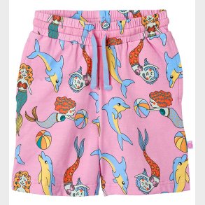 Smfolk Shorts - Pink lavender m. Havfruer Og Delfiner