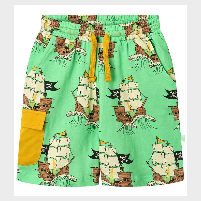 Smfolk Shorts - Minty Green Tea m. Piratskibe