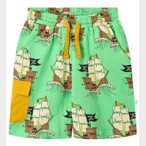 Smfolk Shorts - Minty Green Tea m. Piratskibe