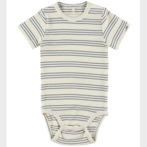 Sofie Schnoor Body k/� - Modal - Antique White W. Blue