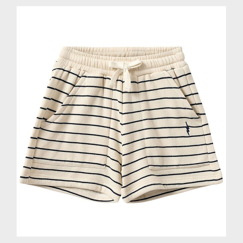 Sofie Schnoor Shorts - Antique White W. Blue