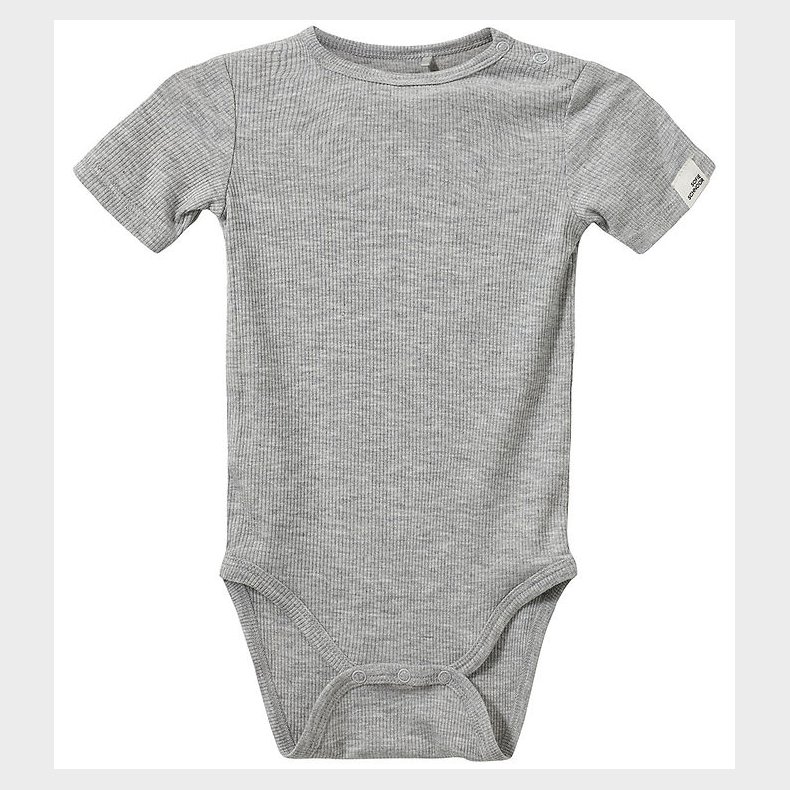 Sofie Schnoor Body k/� - Rib - Grey Mel