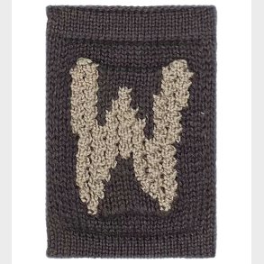 Smallstuff Strikket Bogstav - W - Natur Alfabet