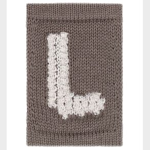 Smallstuff Strikket Bogstav - L - Natur Alfabet