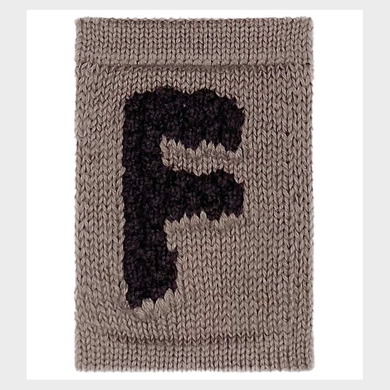 Smallstuff Strikket Bogstav - F - Natur Alfabet