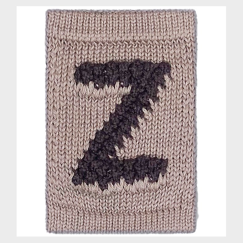 Smallstuff Strikket Bogstav - Z - Natur Alfabet