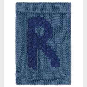 Smallstuff Strikket Bogstav - R - Bl� Alfabet