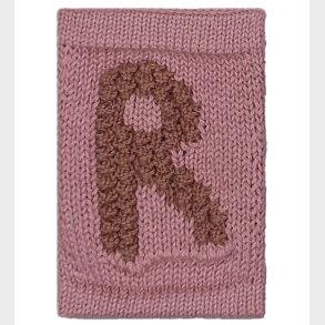 Smallstuff Strikket Bogstav - R - Rosa Alfabet