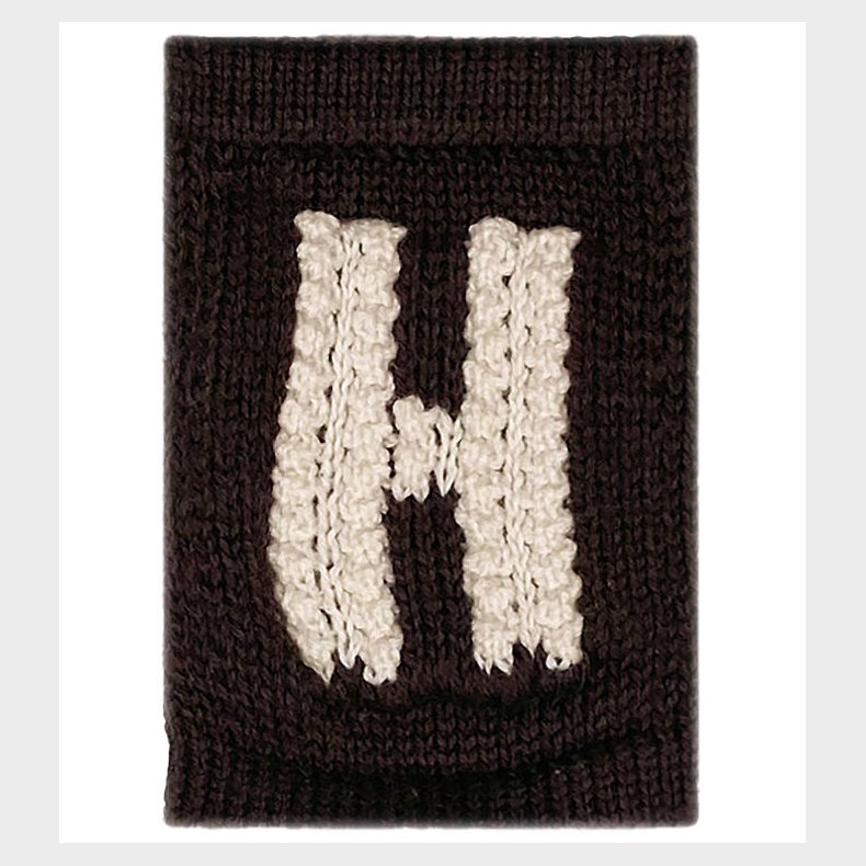 Smallstuff Strikket Bogstav - H - Natur Alfabet