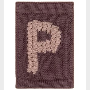 Smallstuff Strikket Bogstav - P - Rosa Alfabet