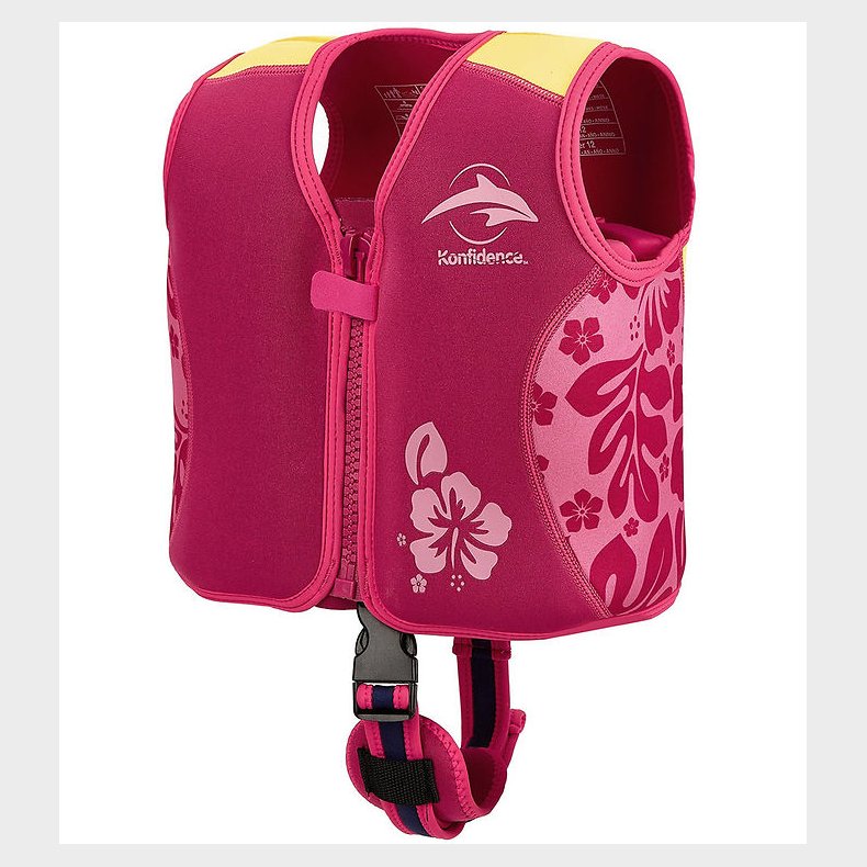 Konfidence Svmmevest - UV50+ - Oahu/Pink