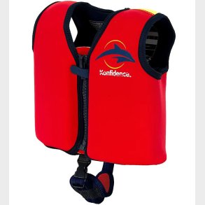 Konfidence Svmmevest - UV50+ - Rd/Gul