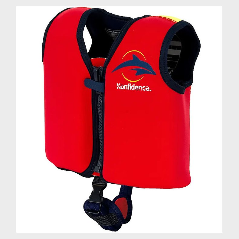 Konfidence Svmmevest - UV50+ - Rd/Gul