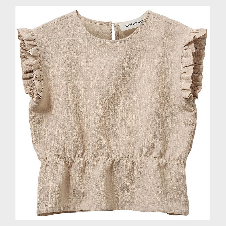 Sofie Schnoor Top - Samillasy - Soft Brown