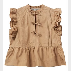 Sofie Schnoor Top - Juliettesy - Camel