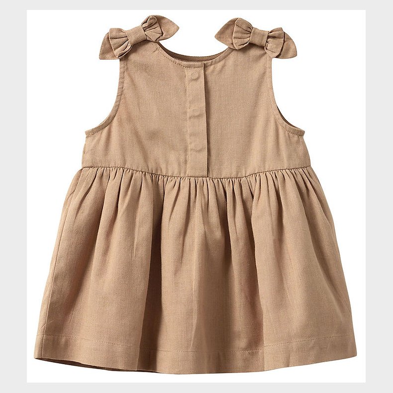 Sofie Schnoor Kjole - Bomuld/Hr - Gladysb - Soft Brown