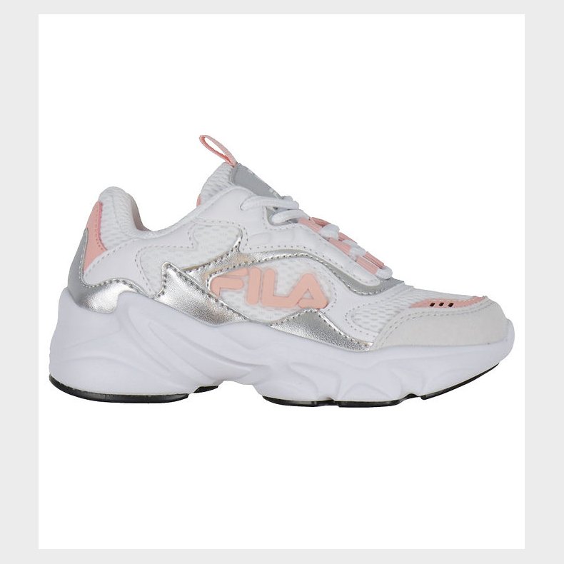 Fila Sko - Collene Logo Kids - Hvid/Silver