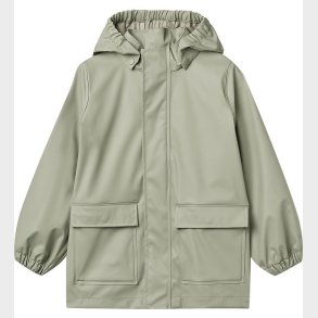 Wheat Regnjakke - PU - Ollo - Green Tea
