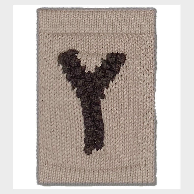 Smallstuff Strikket Bogstav - Y - Natur Alfabet