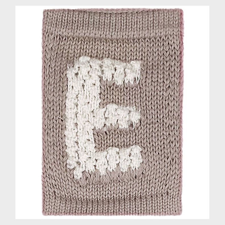 Smallstuff Strikket Bogstav - E - Natur Alfabet