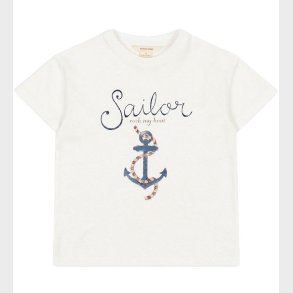 Konges Sljd T-shirt - Era - Off White/Sailor