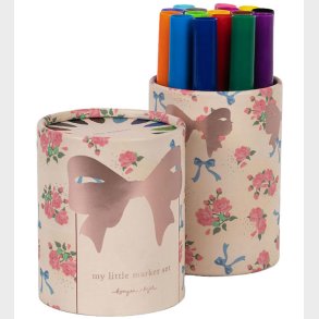 Konges Sljd Tuscher - My Little Marker Set - 16 stk. - Flower