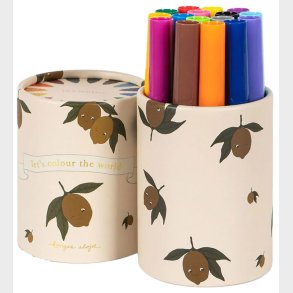 Konges Sljd Tuscher - My Little Maker Set - 16 stk. - Lemon
