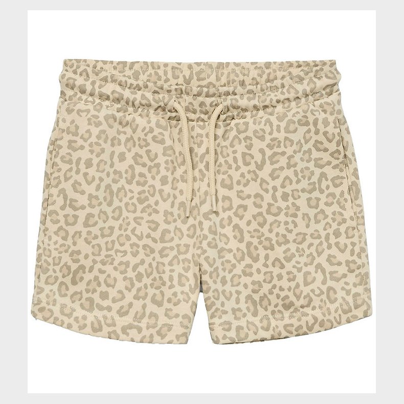 Vero Moda Girl Sweatshorts - VmBrenda - Birch/Leo