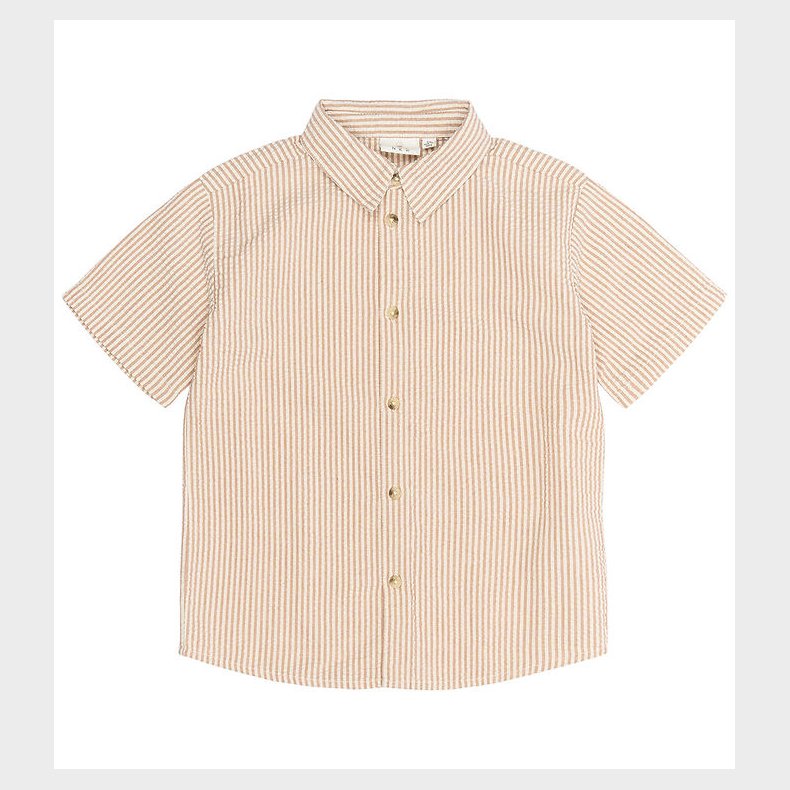 The New Skjorte - TnOllie - Indian Tan Striped
