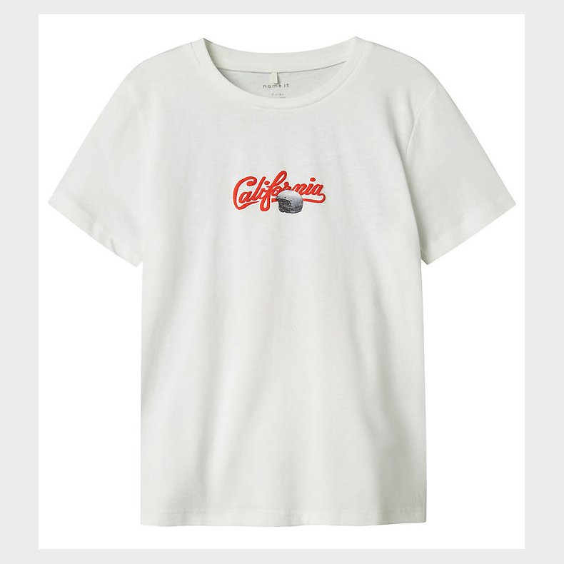 Name It T-shirt - NkmHort - Bright White