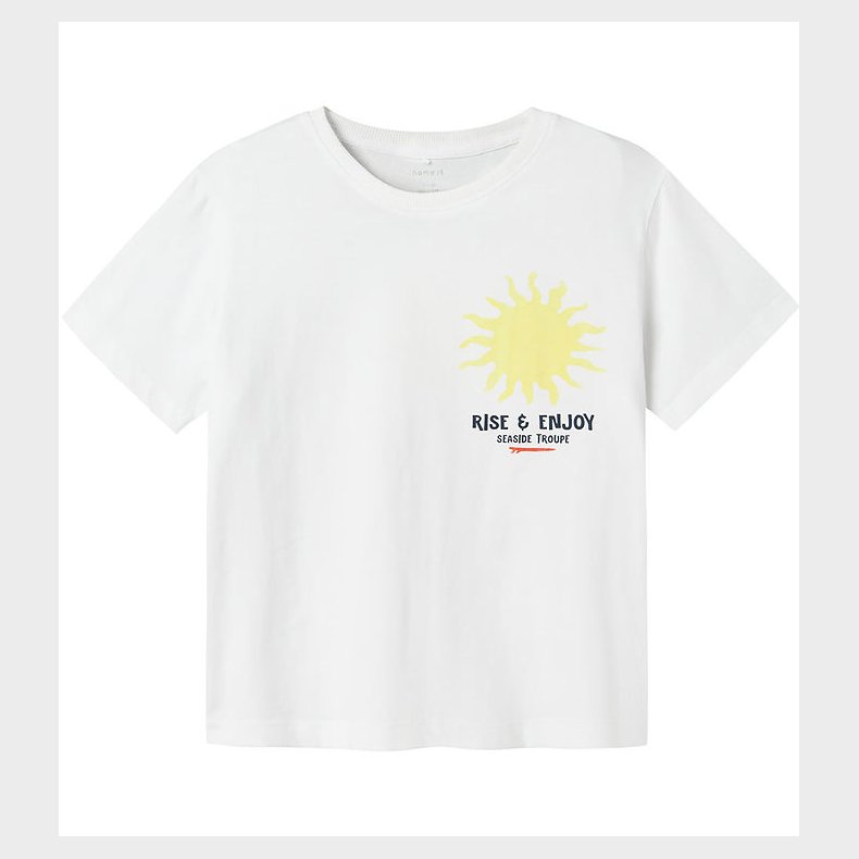 Name It T-Shirt - NkmFome - Bright White