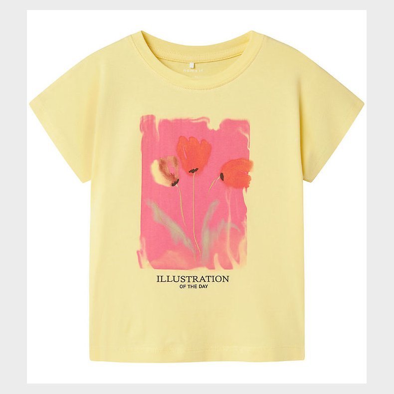 Name It T-shirt - NmfFabiola - Lemon Meringue