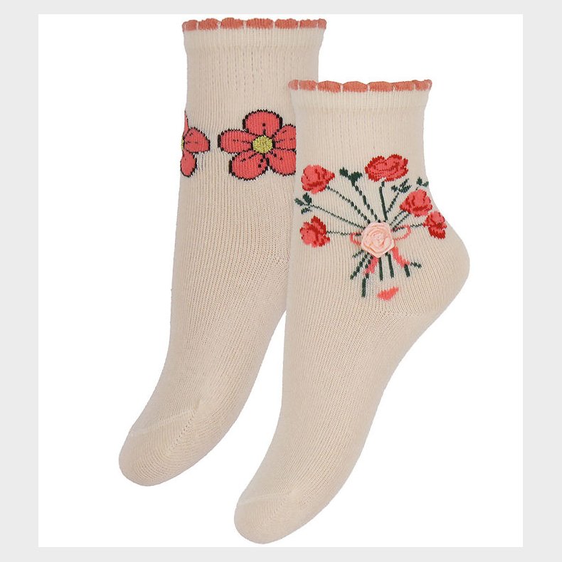 Konges Sljd Strmper - 2-pak - Rose Mix