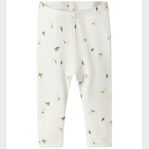 Name It Leggings - NbfFilly - Cloud Dancer