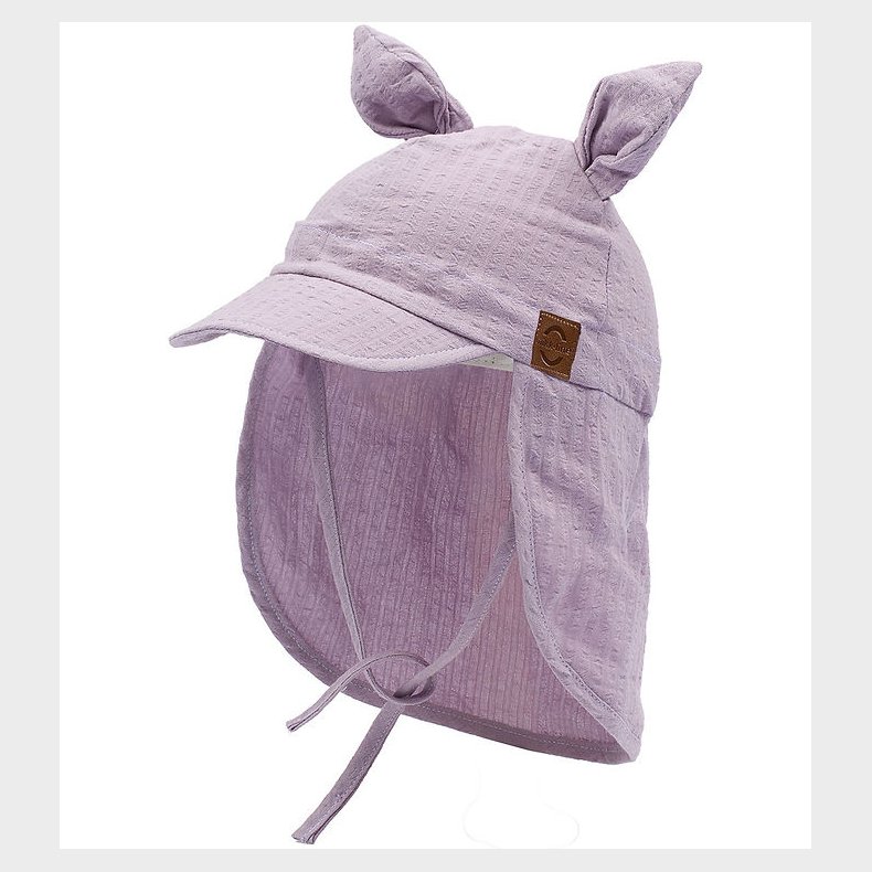 Mikk-Line Solhat - Long Neck - UV50+ - Lavender Aura m. rer