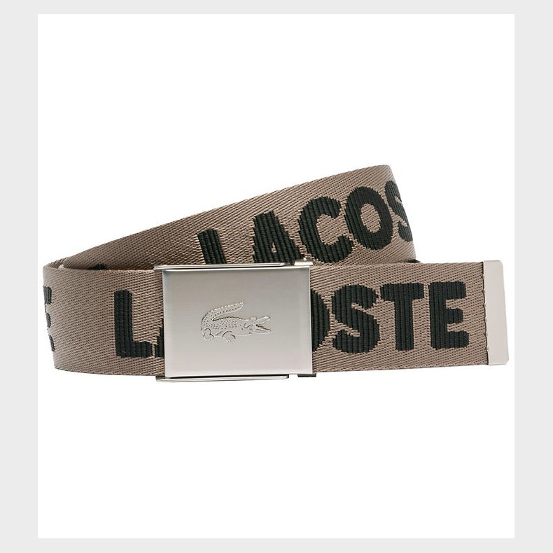 Lacoste Blte - Jaquard Webbing - Morel Noir