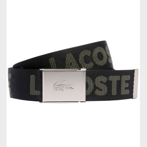 Lacoste Blte - Jaquard Webbing - Noir Escadron