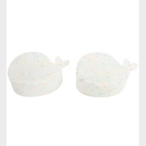 Filibabba Snackbokse - 2-pak - Hvalen Christian - Konfetti