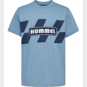 Hummel T-shirt - HmlPets - Faded Denim