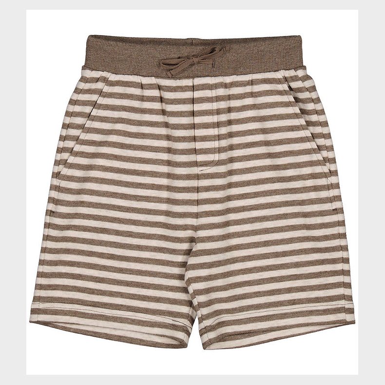 MarMar Shorts - Pelon S - Brown Stripe Melange
