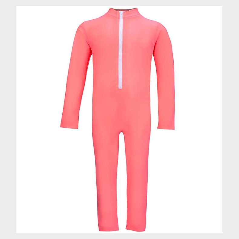 Petit Crabe Badeheldragt - Lou - UV50+ - Tropicana m. Hjerte