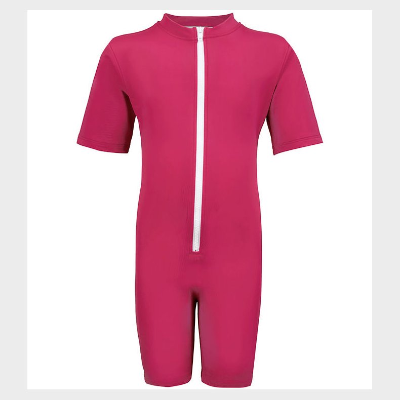 Petit Crabe Badeheldragt - Noe - UV50+ - Mulberry m. Kanin